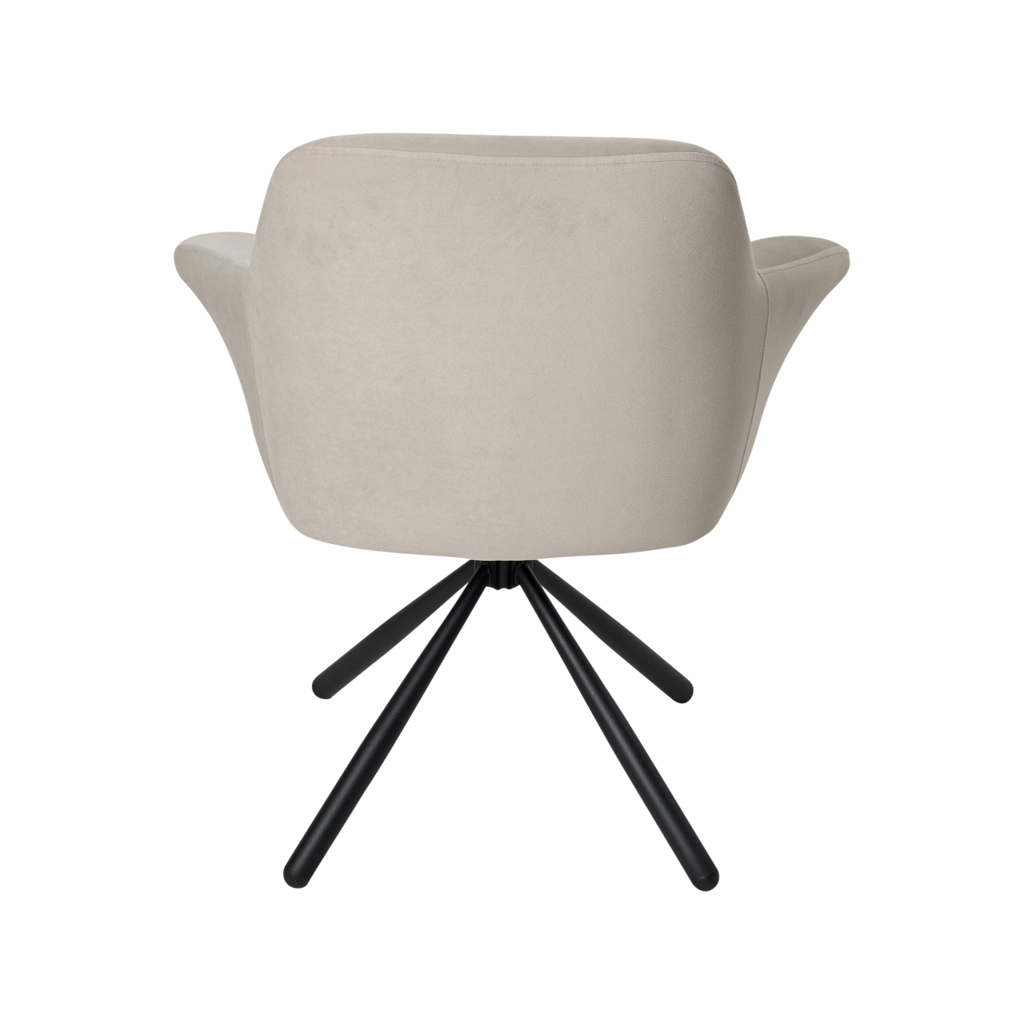 Valgomojo kėdė Pari/Anka 04-Swivel Conic KD, Šviesiai pilka - Vaizdas 4