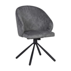 Valgomojo kėdė Patya/Uras 12-Swivel Conic KD, Pilka