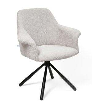 Valgomojo kėdė Pari/Odessa 650-Swivel Conic KD, Šviesiai pilka
