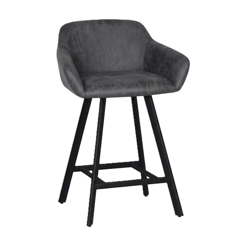 Pusbario kėdė Mey /Uras 12 (Stool 65), Pilka