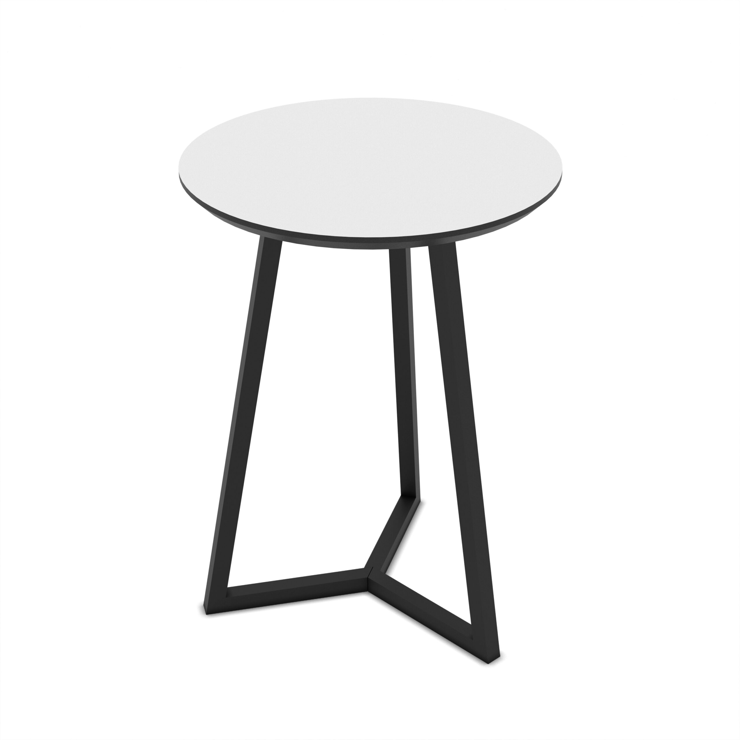 Staliukas Klint 40 / White High Gloss, Baltas (marmuro raštas)