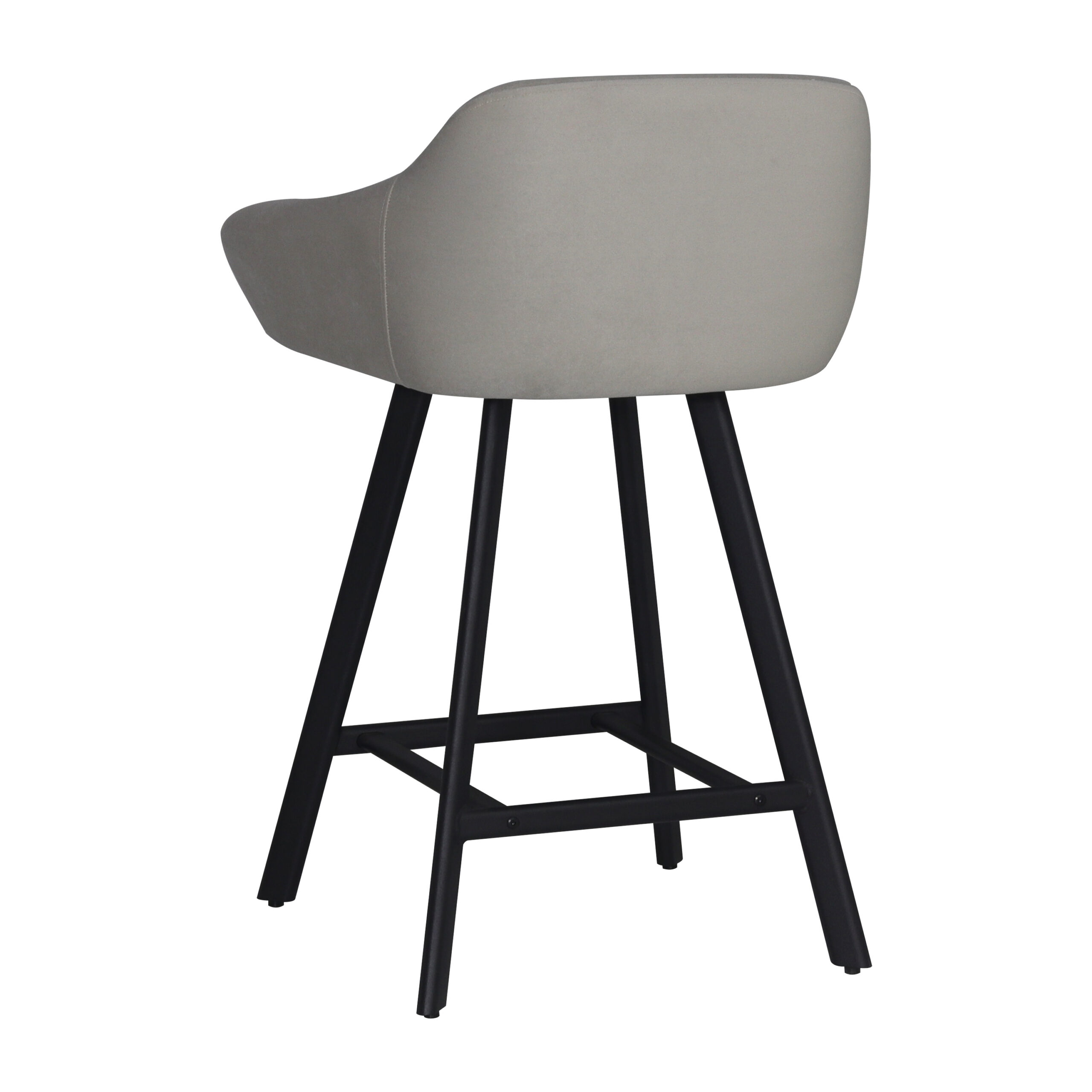 Pusbario kėdė Mey /Anka 04 (Stool 65), Šviesiai pilka - Vaizdas 2