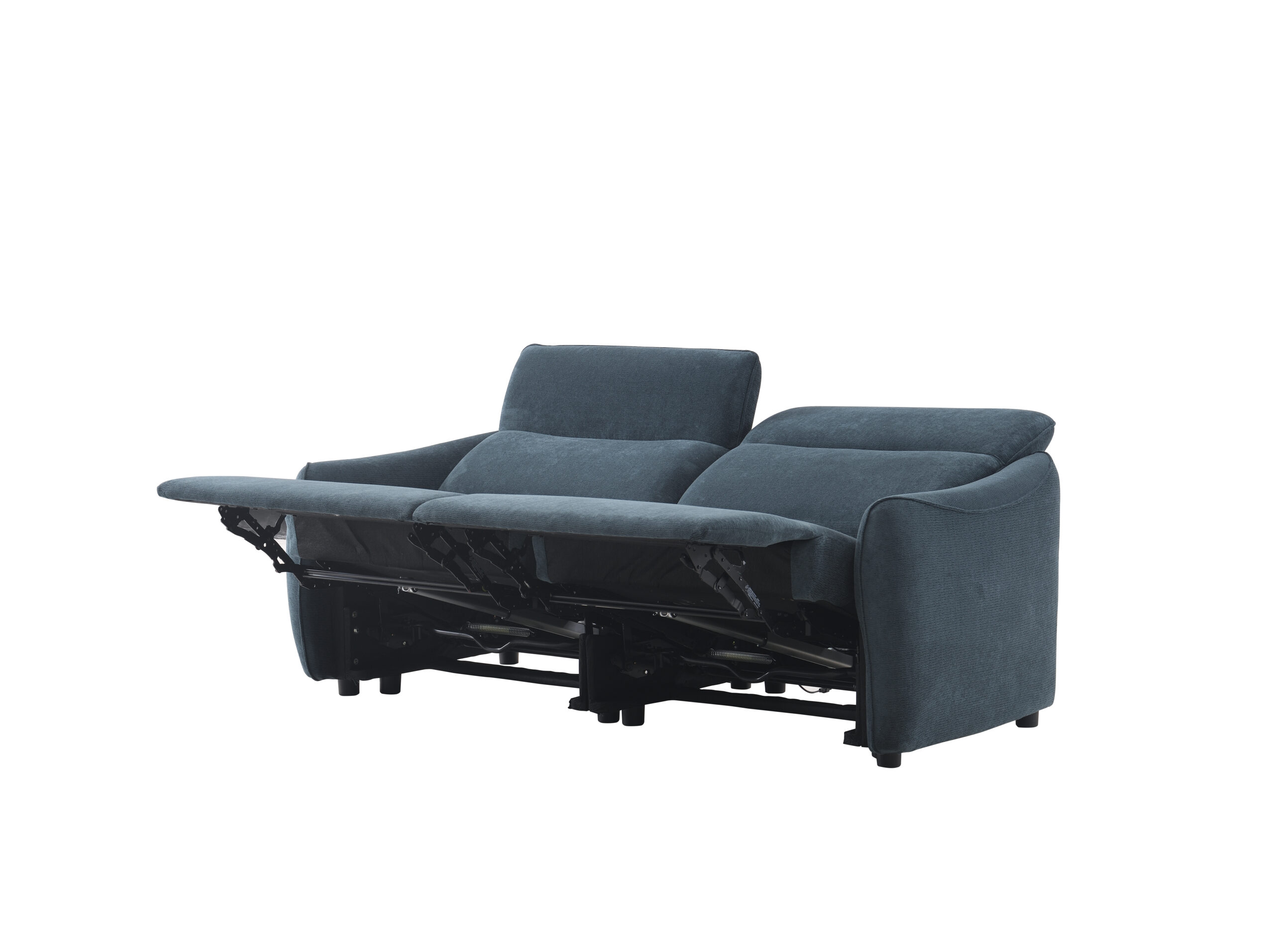 Trivietė sofa AURORA, Tamsiai mėlyna - Vaizdas 2