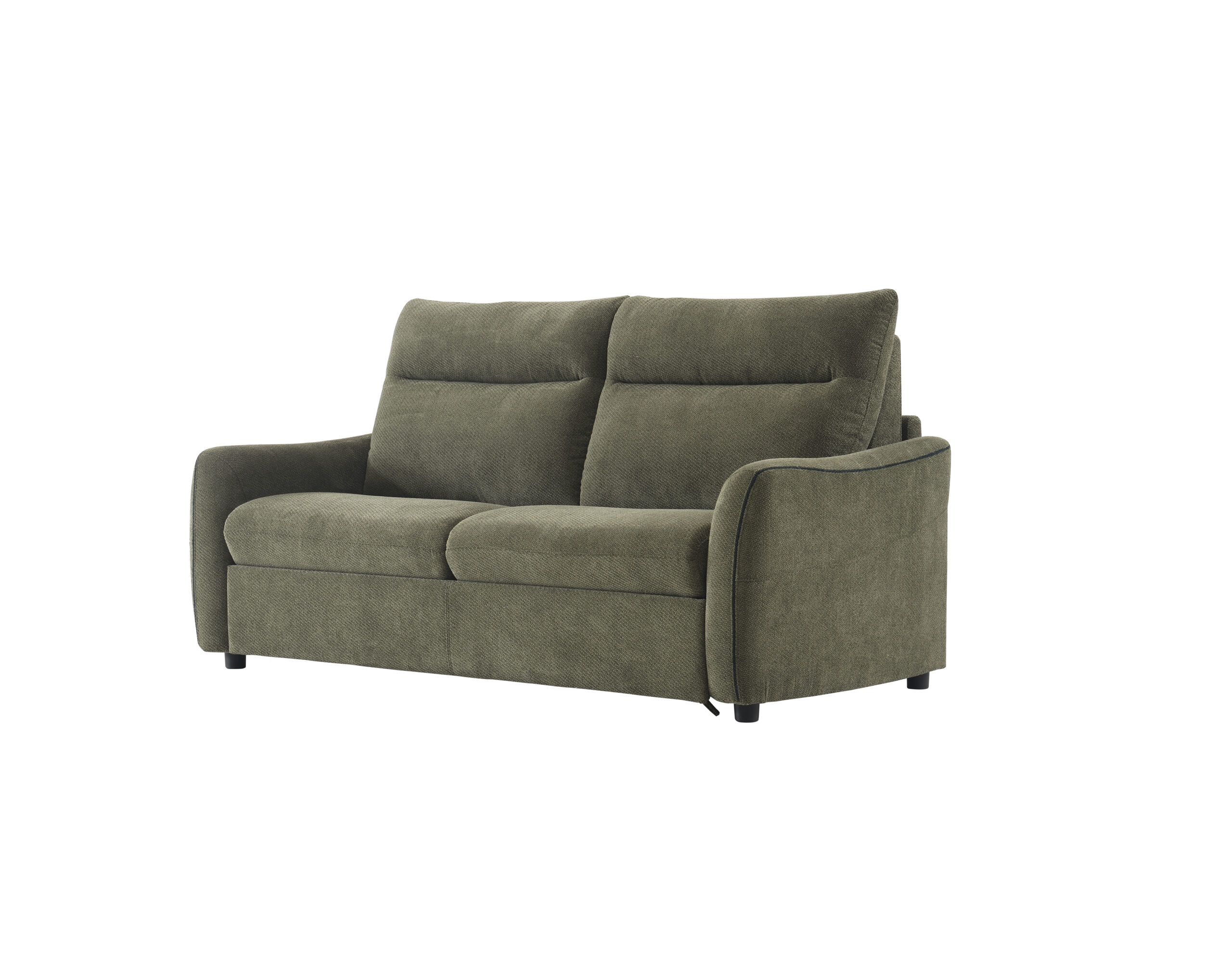 Trivietė sofa su miegamu mechanizmu ARIZONA MILLENIUM-03, Samanų žalia - Vaizdas 2