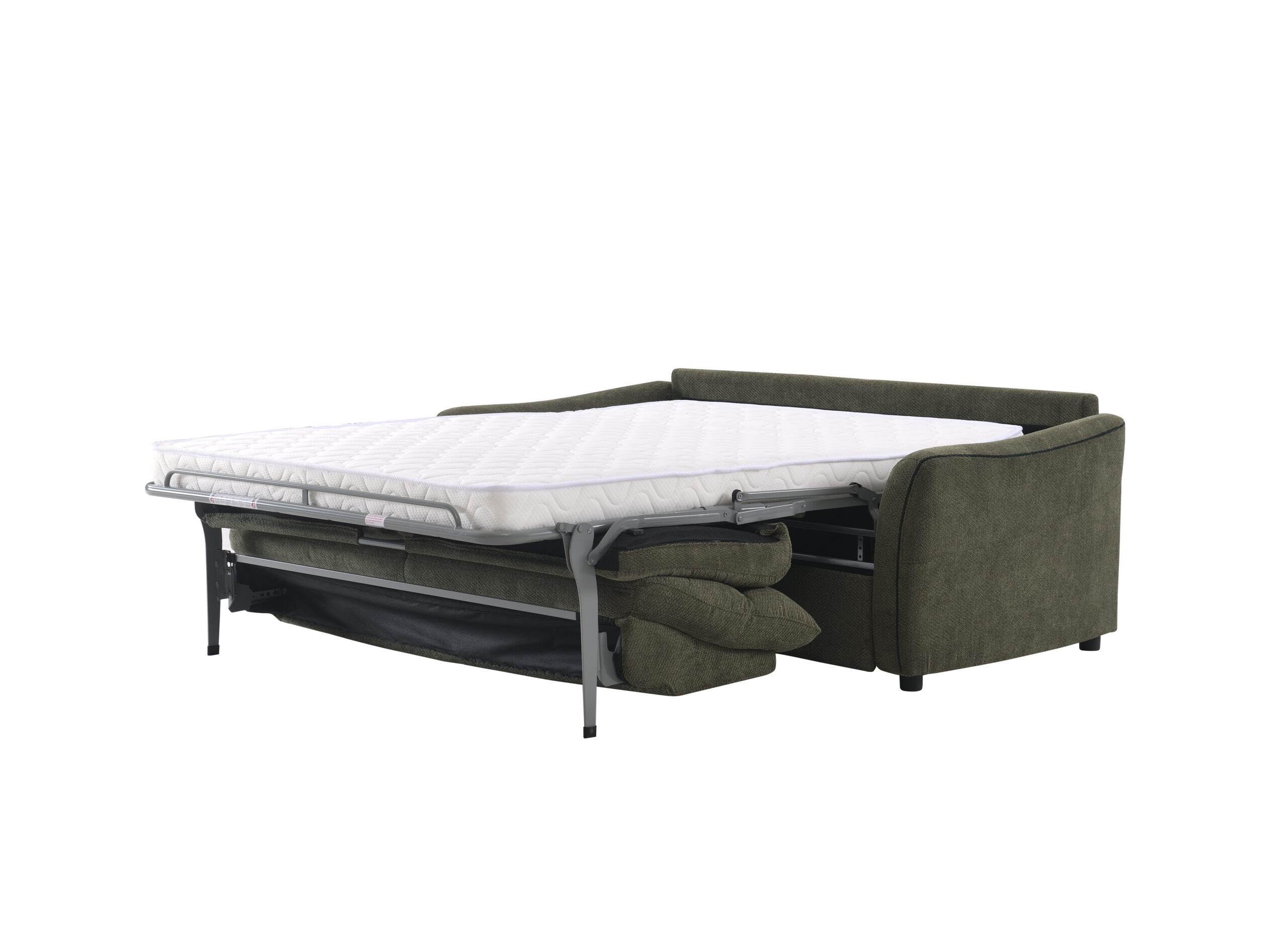 Trivietė sofa su miegamu mechanizmu ARIZONA MILLENIUM-03, Samanų žalia - Vaizdas 5