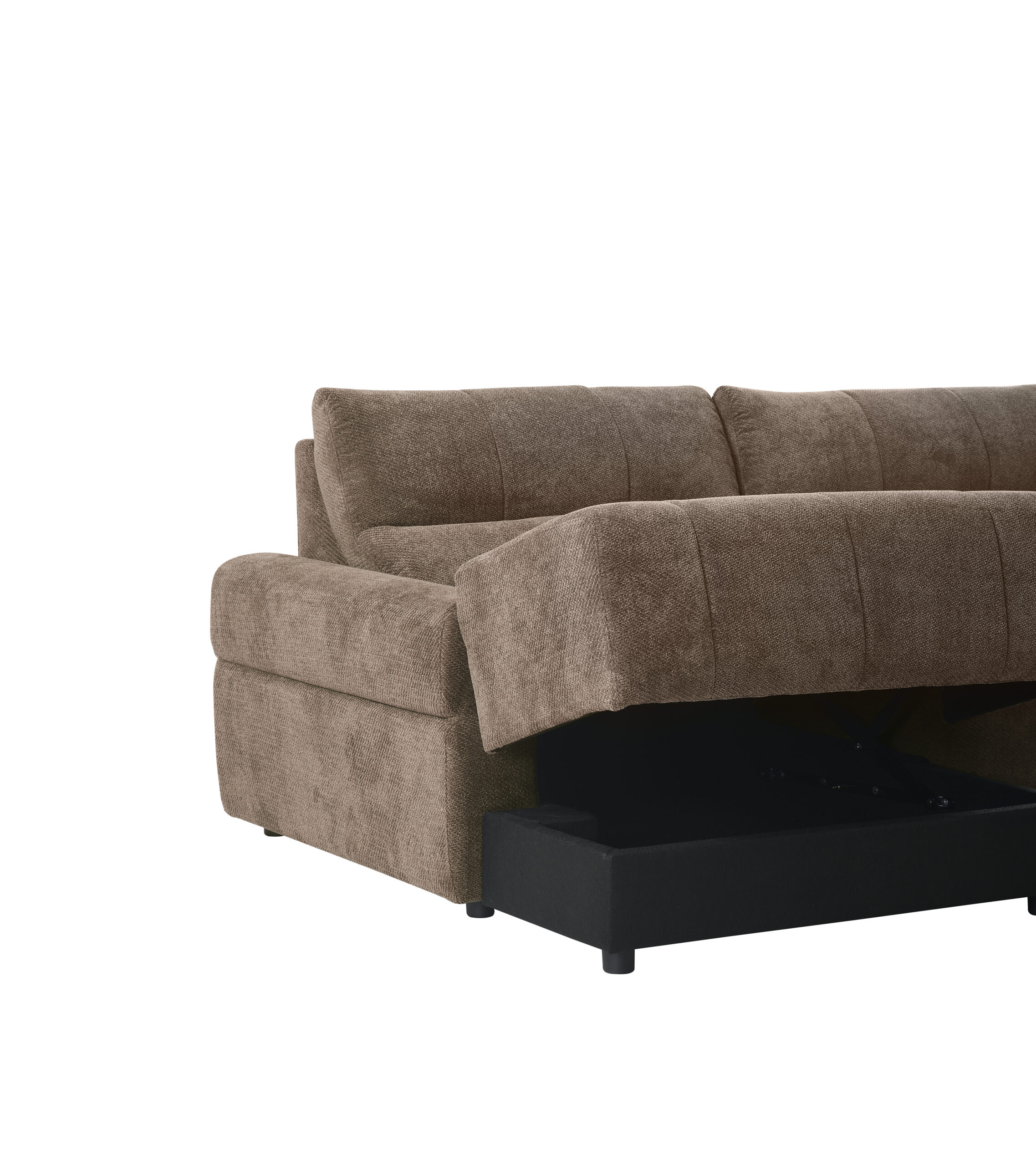 Kampinė sofa DAVINCI MILLENIUM-04 LV, Ruda - Vaizdas 5