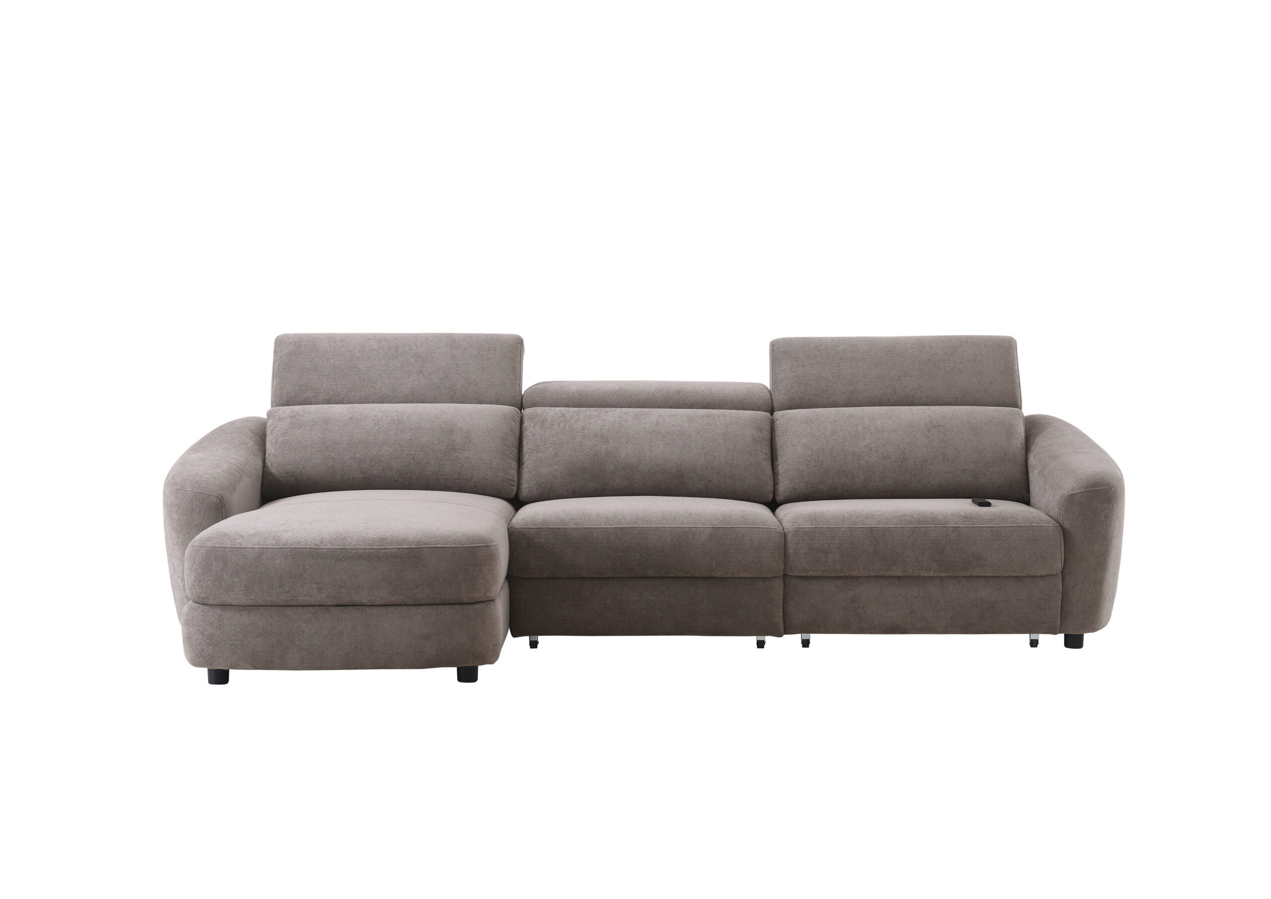 Kampinė trivietė sofa SEDONA LV, Šviesiai pilka - Vaizdas 2