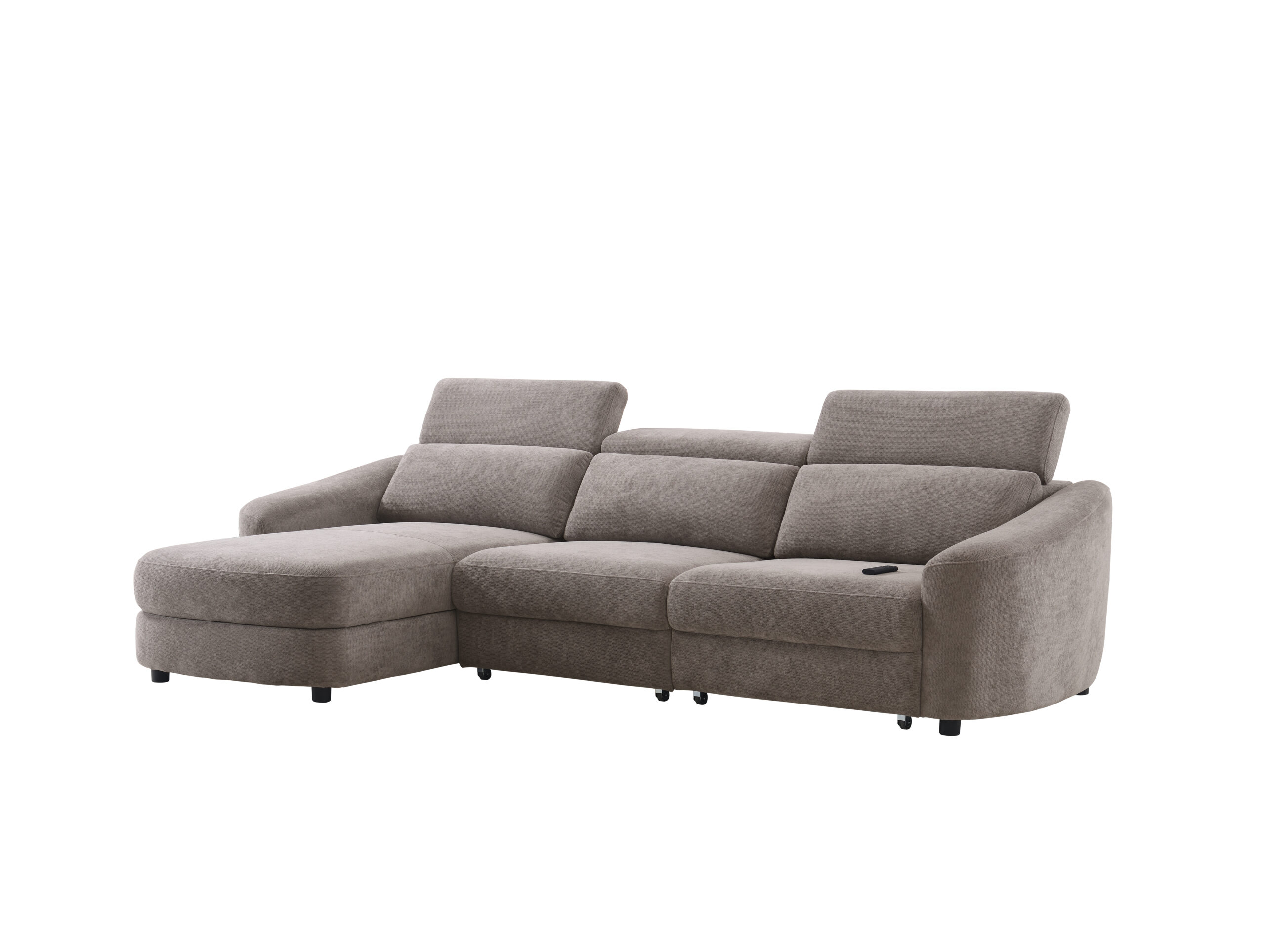 Kampinė trivietė sofa SEDONA LV, Šviesiai pilka - Vaizdas 6