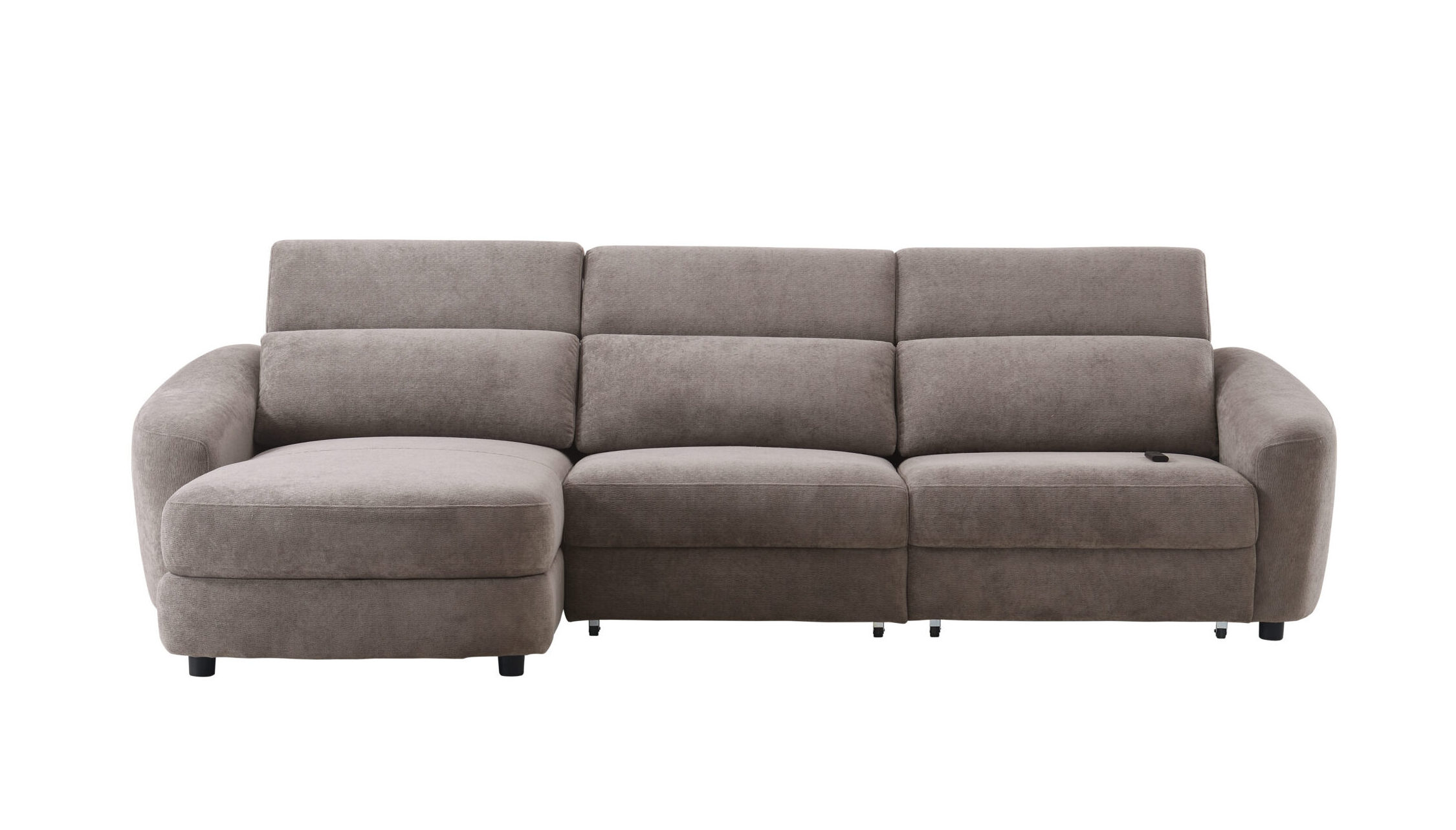 Kampinė trivietė sofa SEDONA LV, Šviesiai pilka