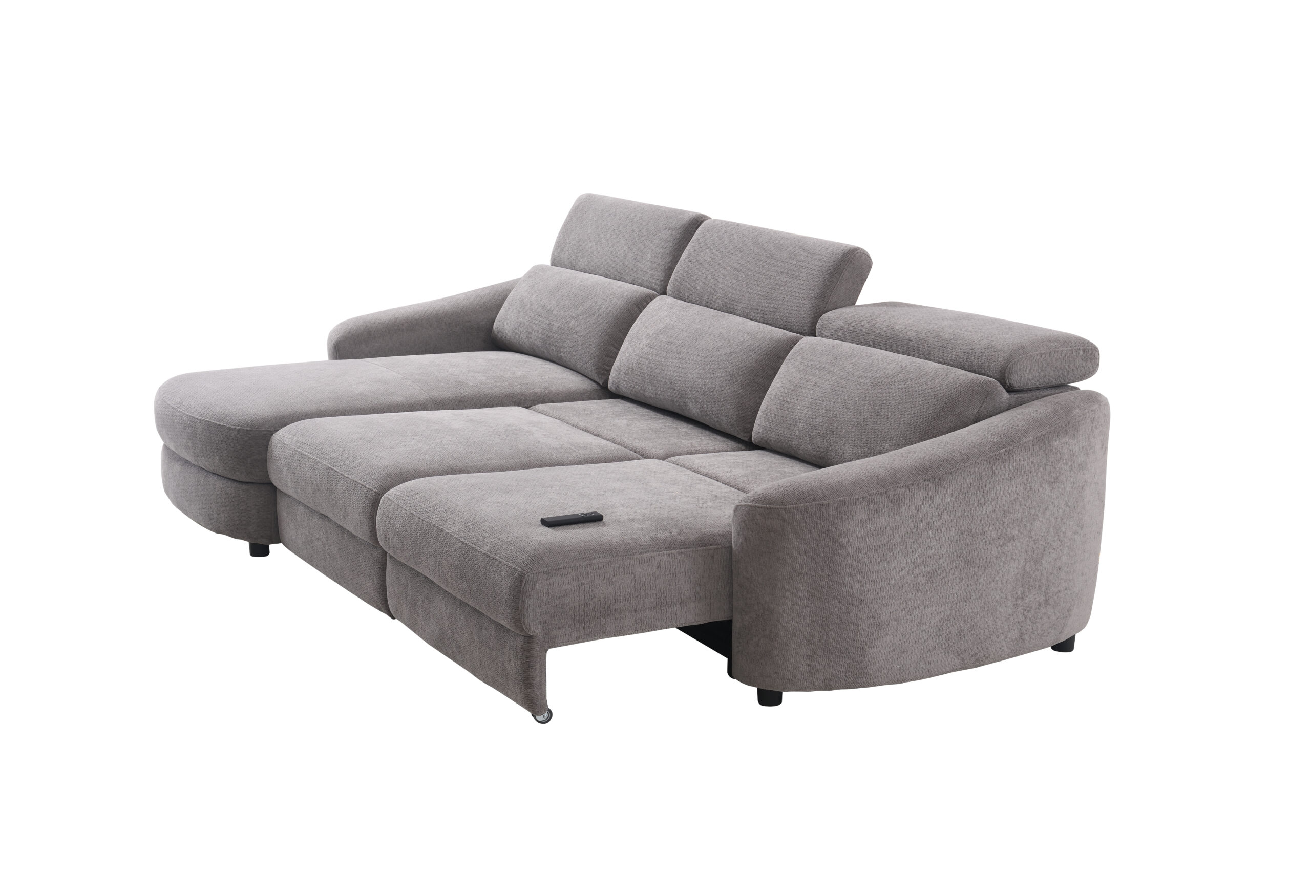 Kampinė trivietė sofa SEDONA LV, Šviesiai pilka - Vaizdas 3