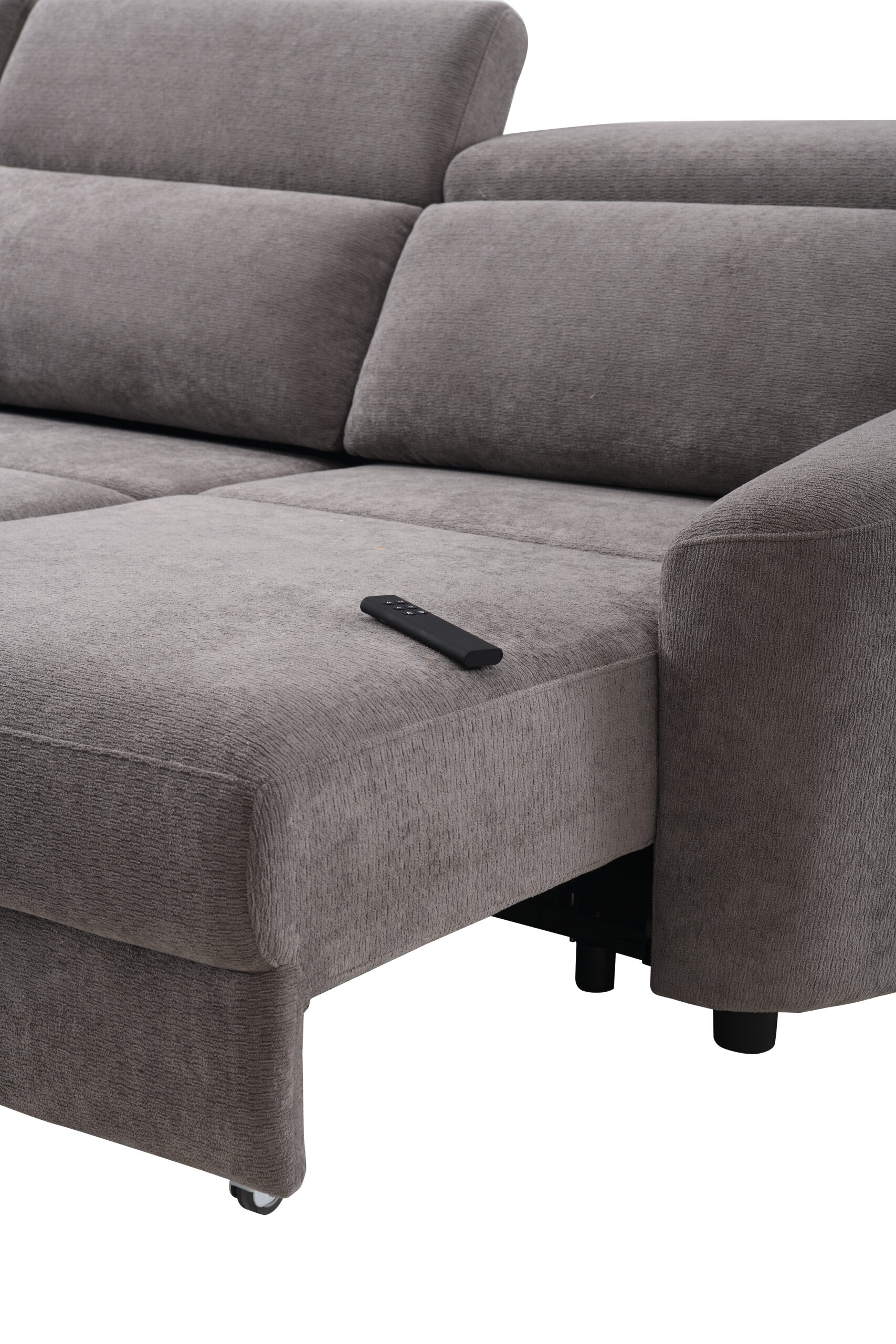 Kampinė trivietė sofa SEDONA LV, Šviesiai pilka - Vaizdas 5