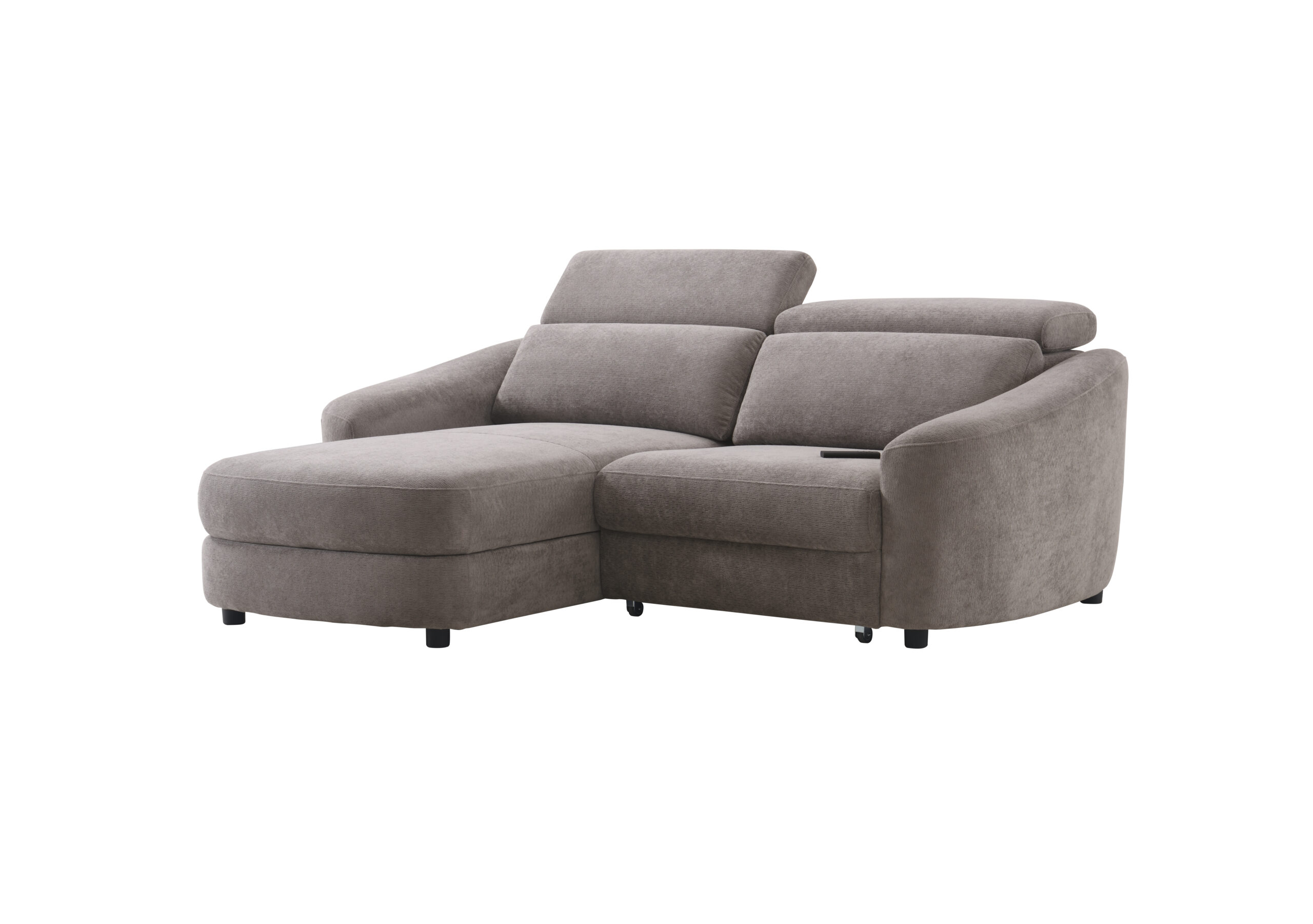 Kampinė dvivietė sofa SEDONA LV, Šviesiai pilka - Vaizdas 3