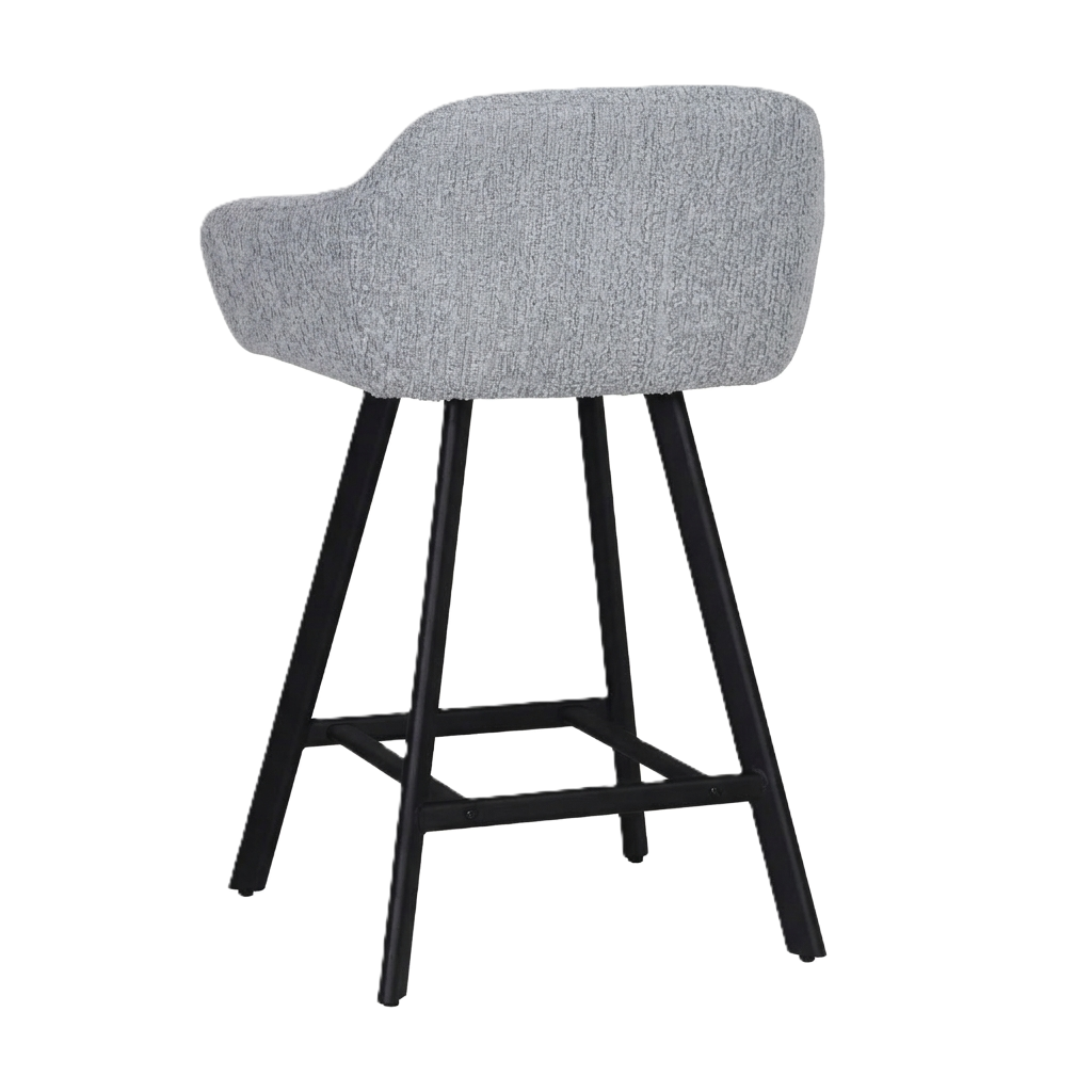Pusbario kėdė Mey /Odessa 650 (Stool 65), Šviesiai pilka - Vaizdas 2