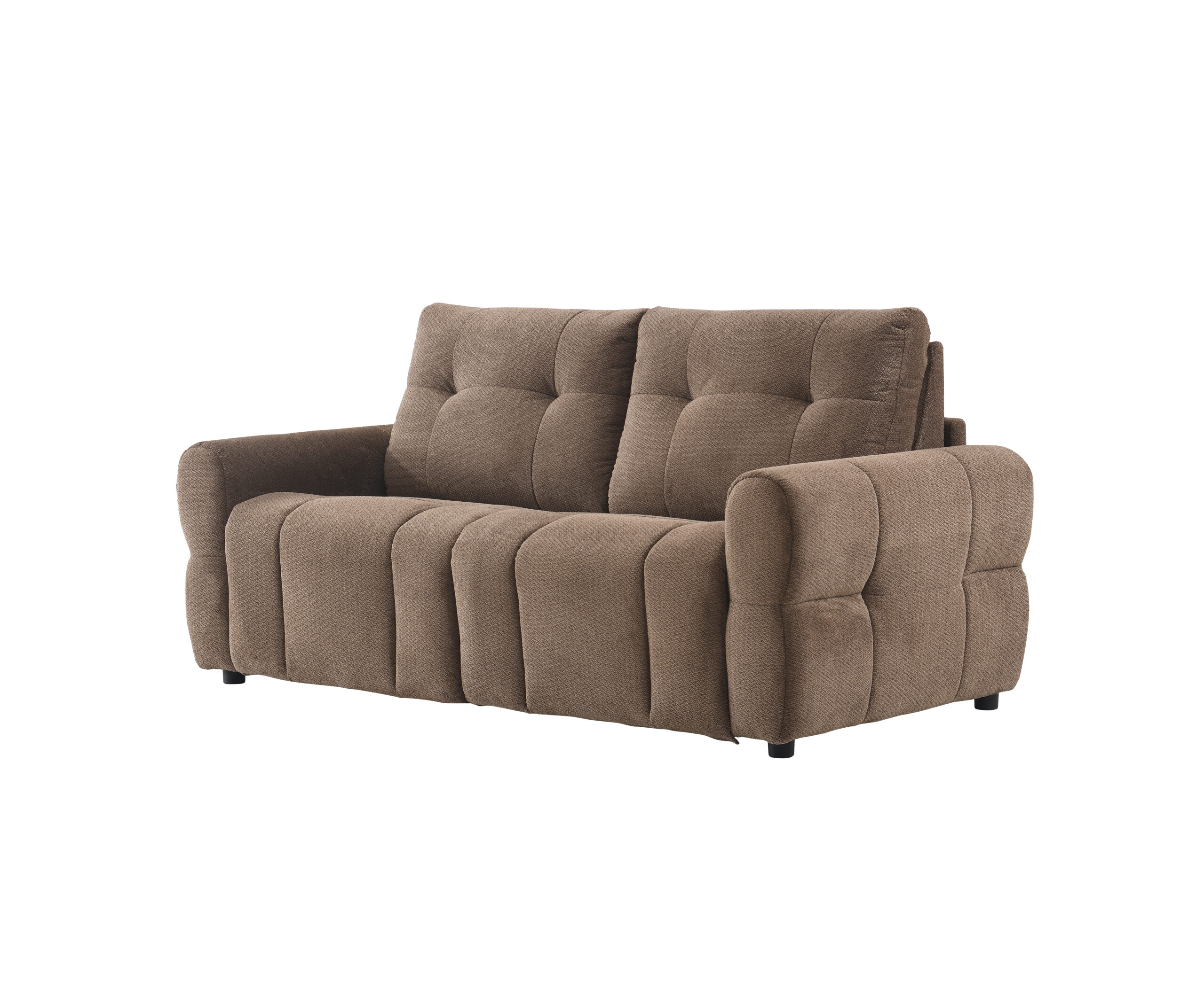 Trivietė sofa su miegamu mechanizmu SOFIA MILLENIUM-04, Ruda - Vaizdas 2