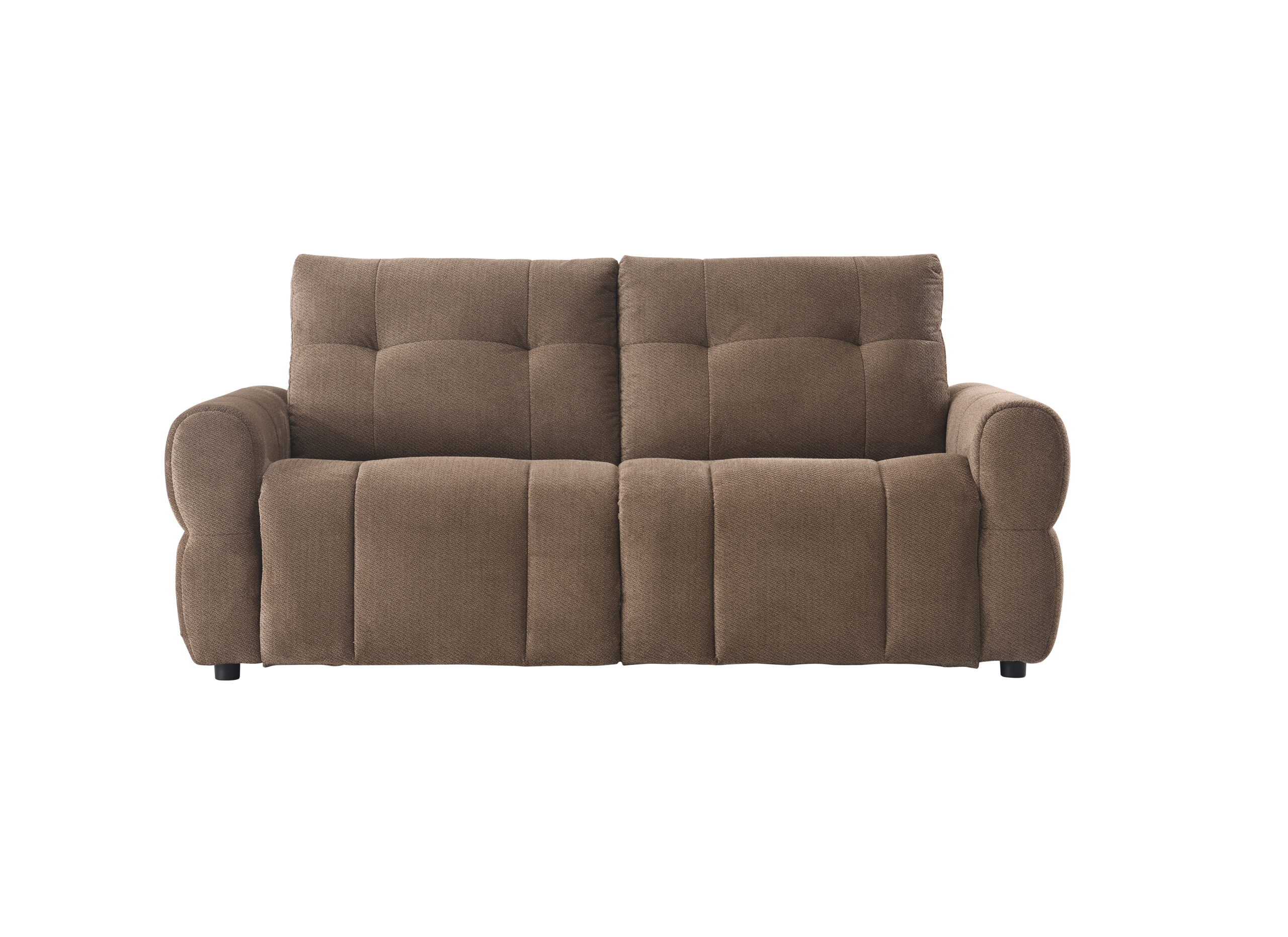 Trivietė sofa su miegamu mechanizmu SOFIA MILLENIUM-04, Ruda