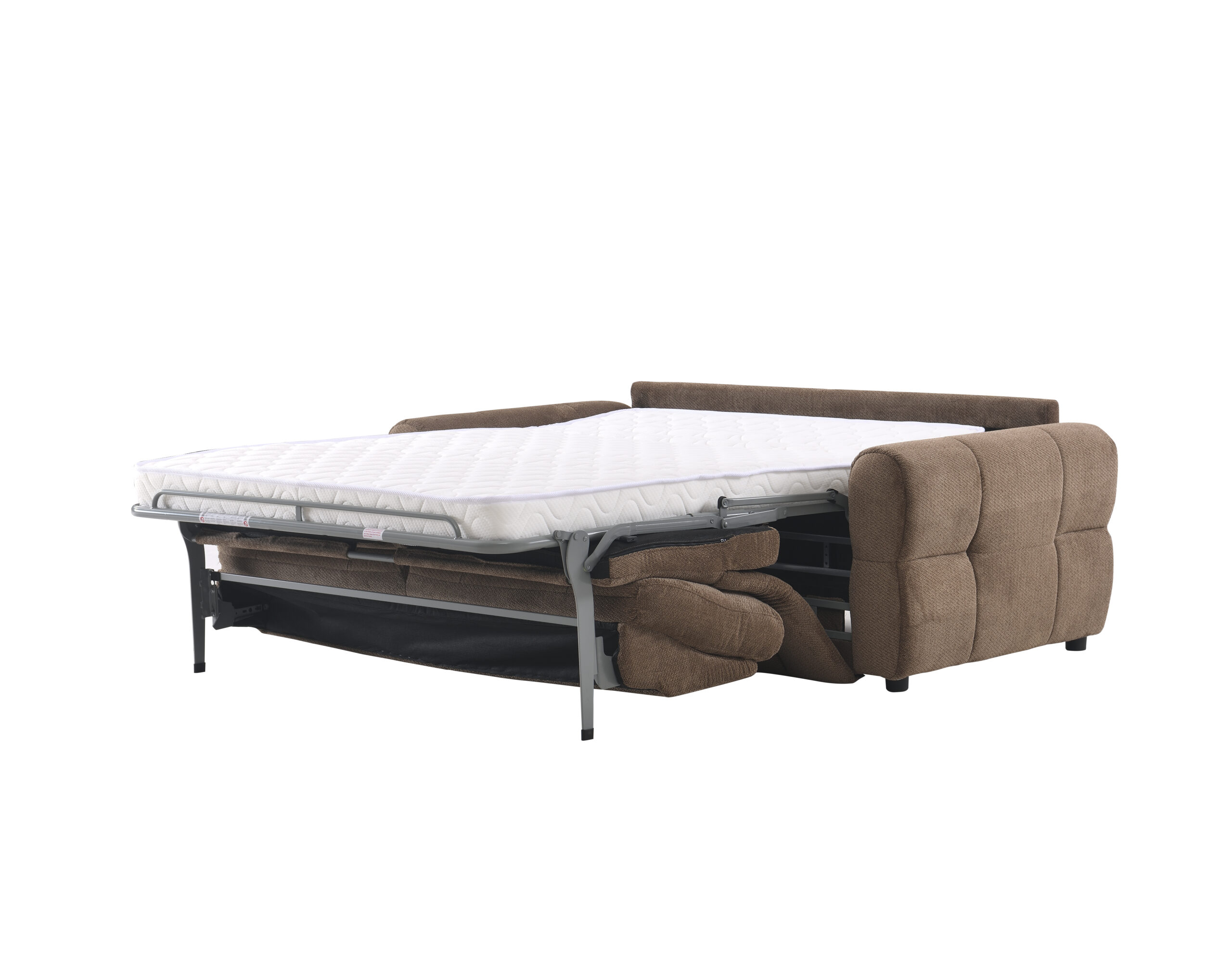Trivietė sofa su miegamu mechanizmu SOFIA MILLENIUM-04, Ruda - Vaizdas 5