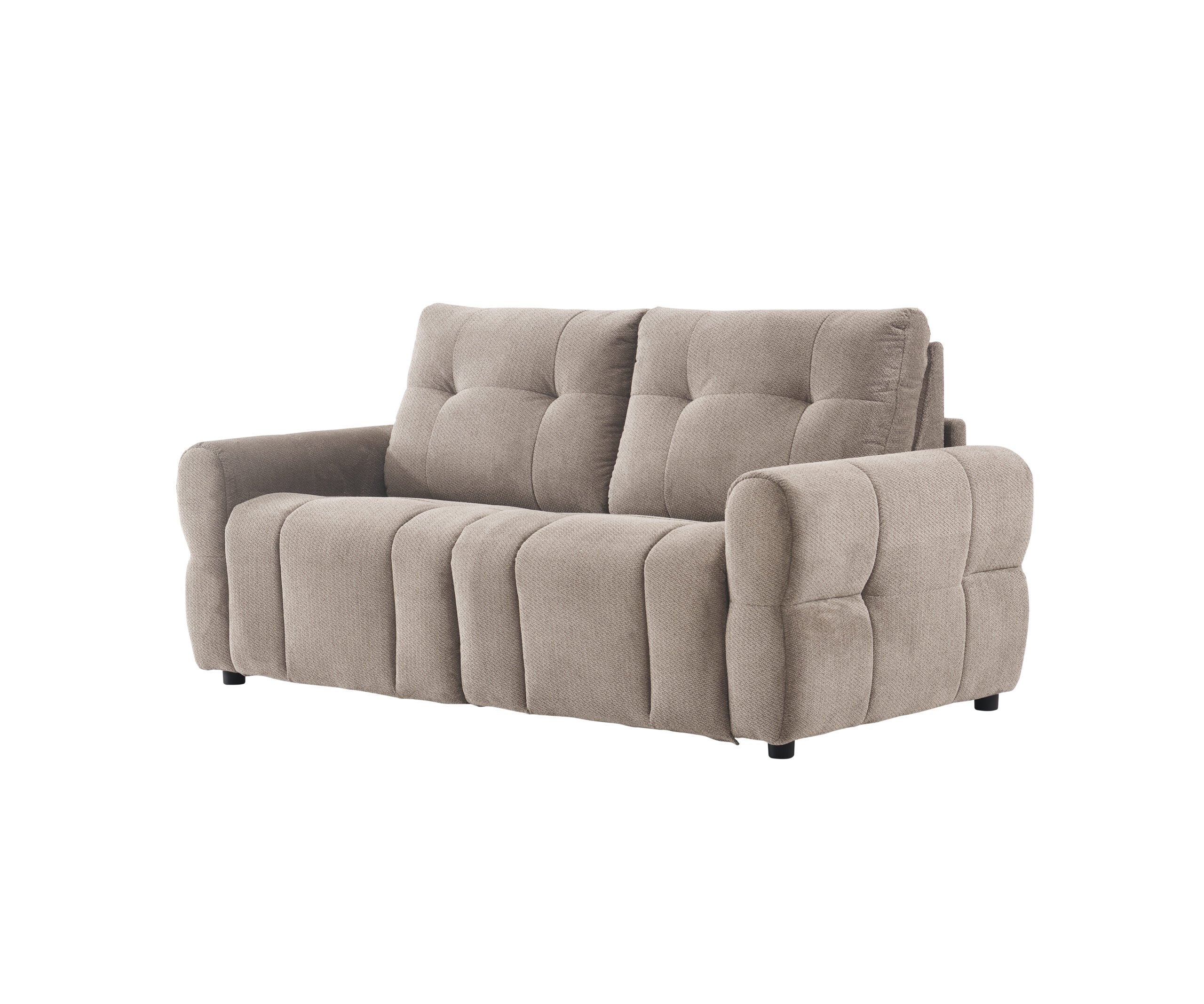 Trivietė sofa su miegamu mechanizmu SOFIA MILLENIUM-03, Šviesiai pilka - Vaizdas 2