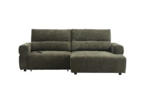 Kampinė sofa DAVINCI MILLENIUM-10 RV, Samanų žalia